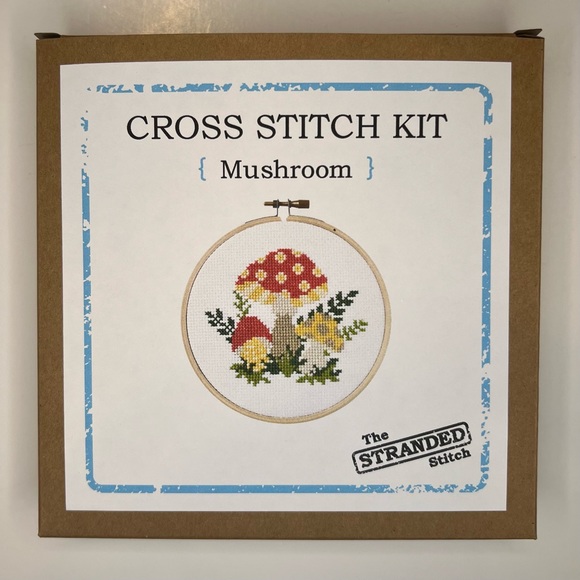 Mushroom Cross Stitch Kit 🍄 - Picture 4 of 5